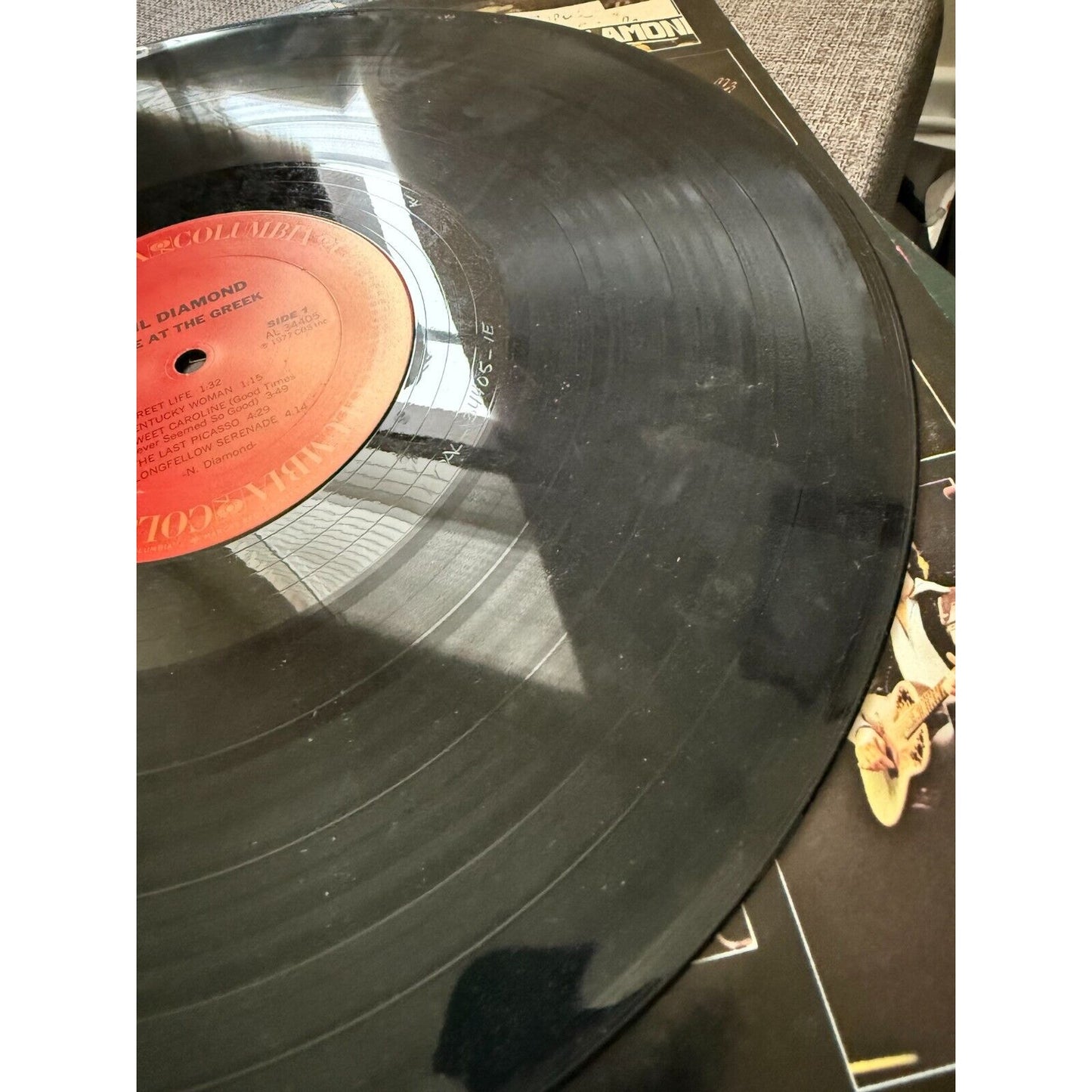 Neil Diamond - Love at the Greek Live, Vinyl, Columbia, KC2 34404