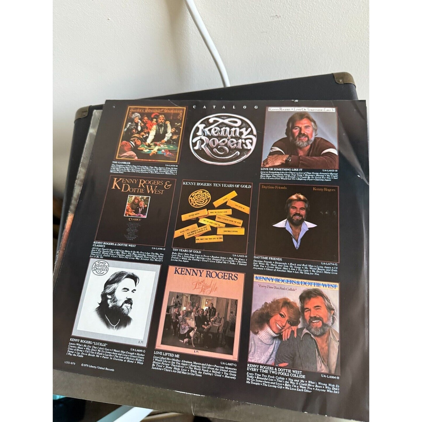 Kenny Rogers- Kenny LOO-979 12” Vinyl Record United Artists