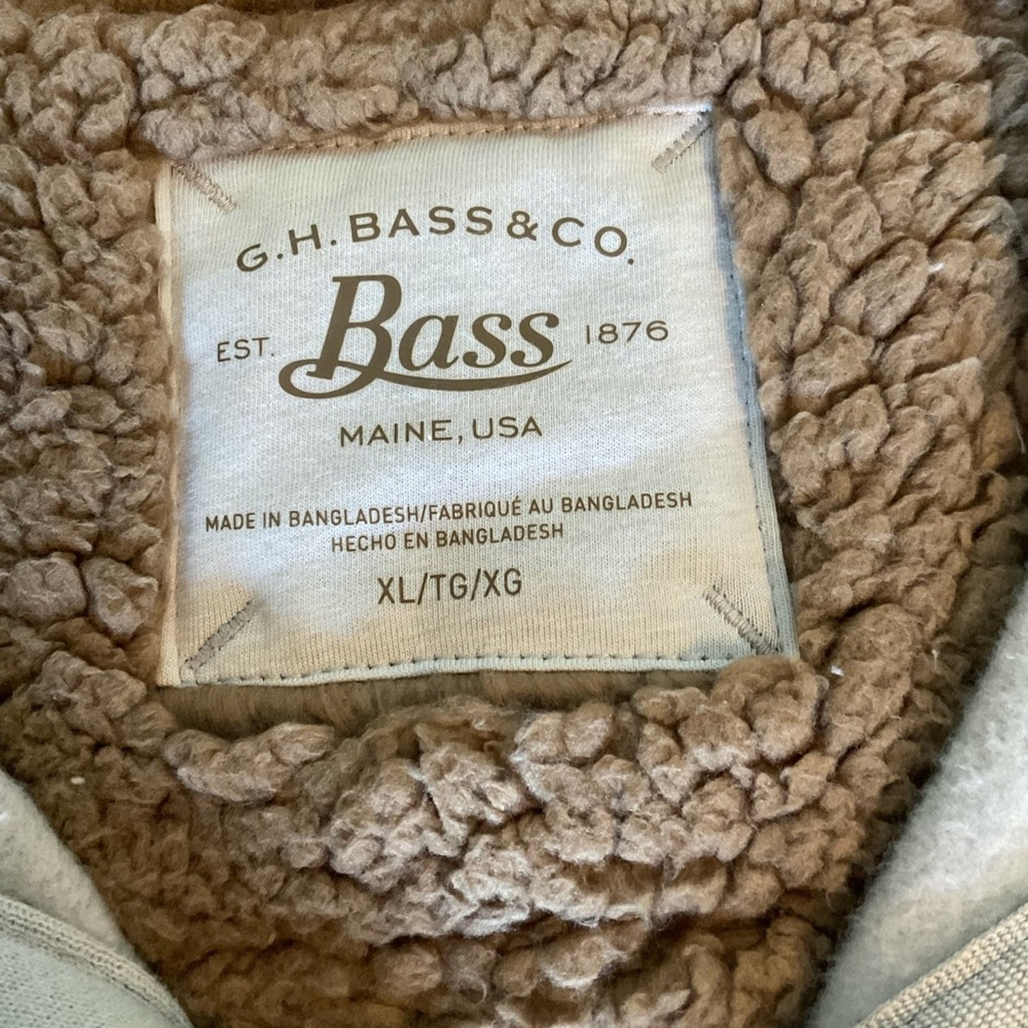 Bass men’s pullover