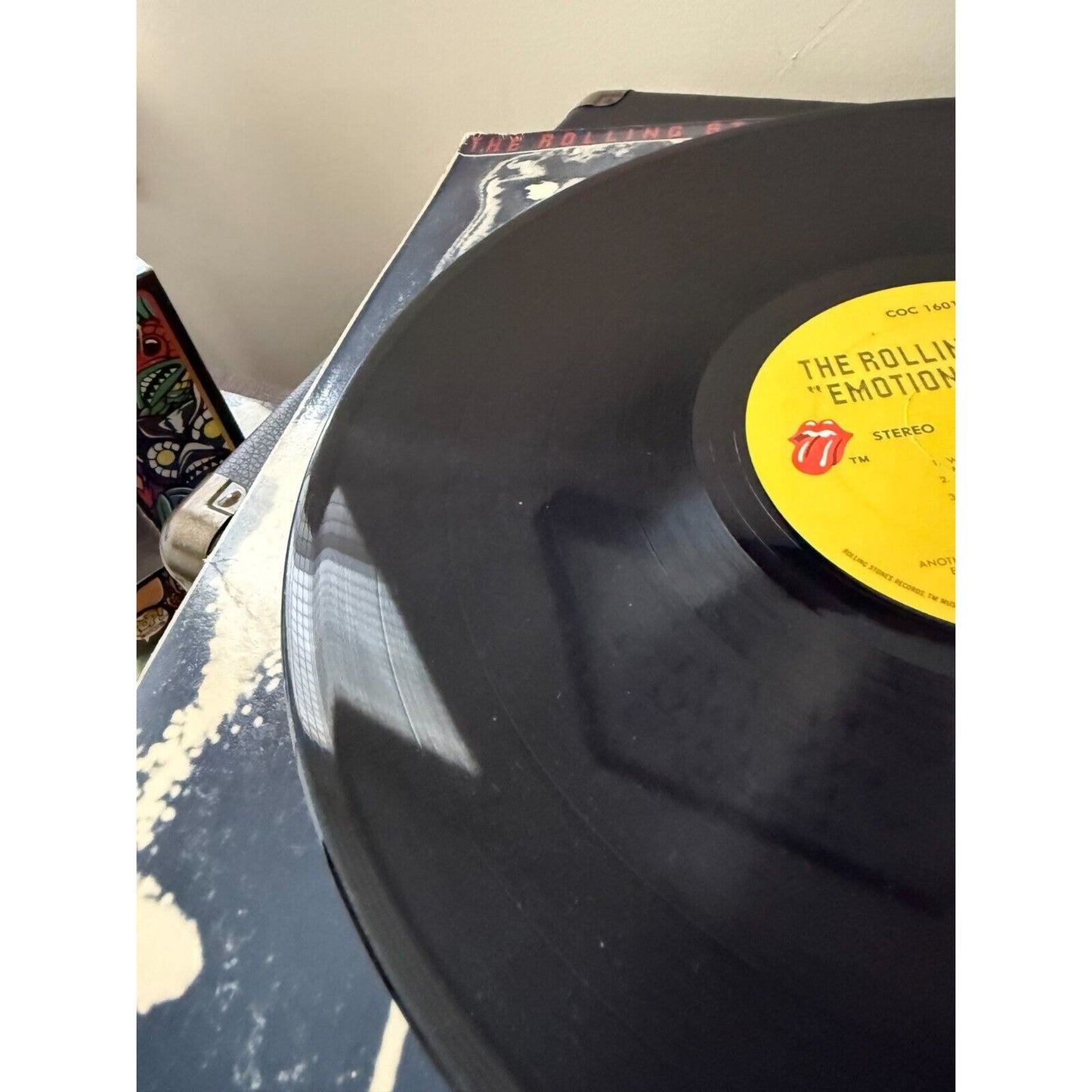 The Rolling Stones Emotional Rescue 1980 VinylLP Warner Records COC-16015