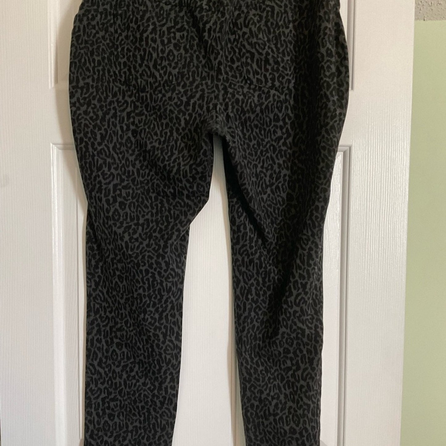 Cato black Animal print pants