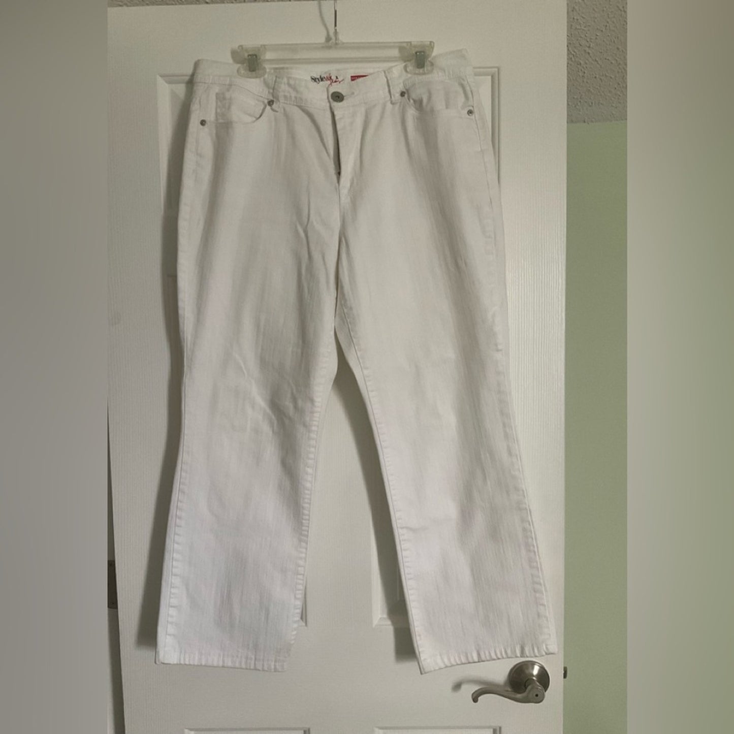 Style & Co. Women's White Ankle & Cropped Jeans