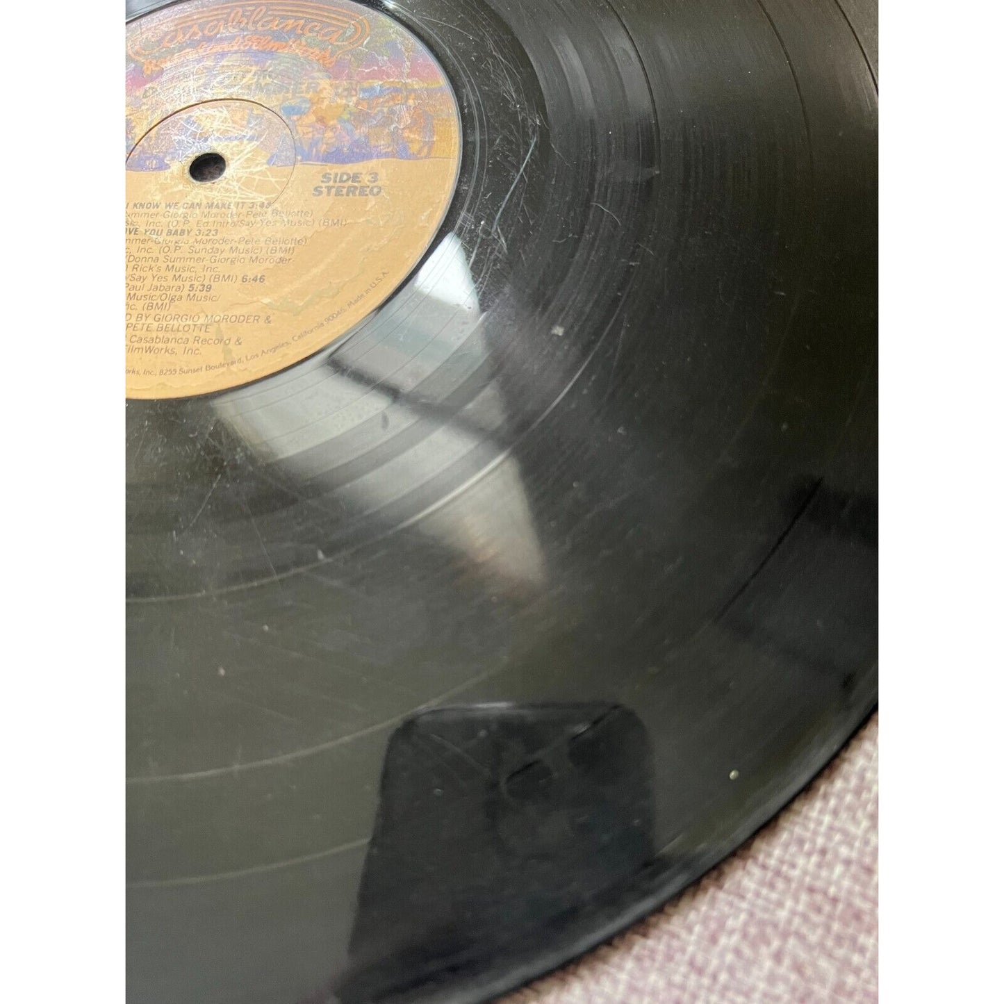 Donna Summer Live And More 1978 Casablanca NBLP 7119 Vinyl Records 2 LP’s