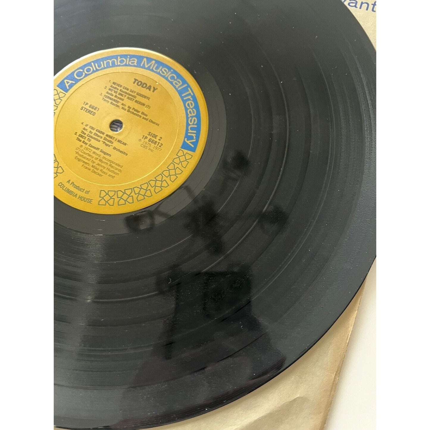 Various - TODAY Vinyl LP 1977 Pop Folk
