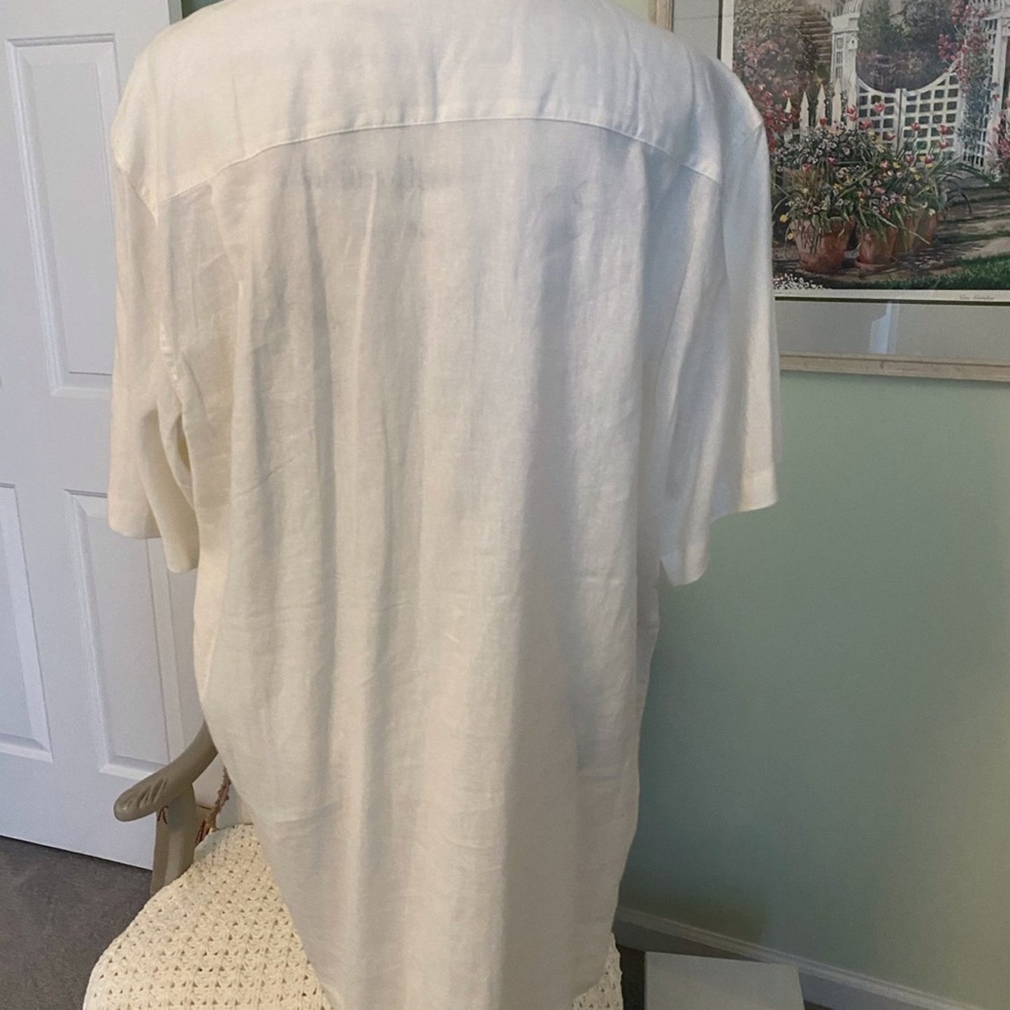 Haggar men’s S/S button down shirt