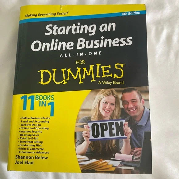 Starting an online business book