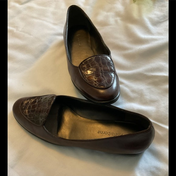 Liz Claiborne brown flats