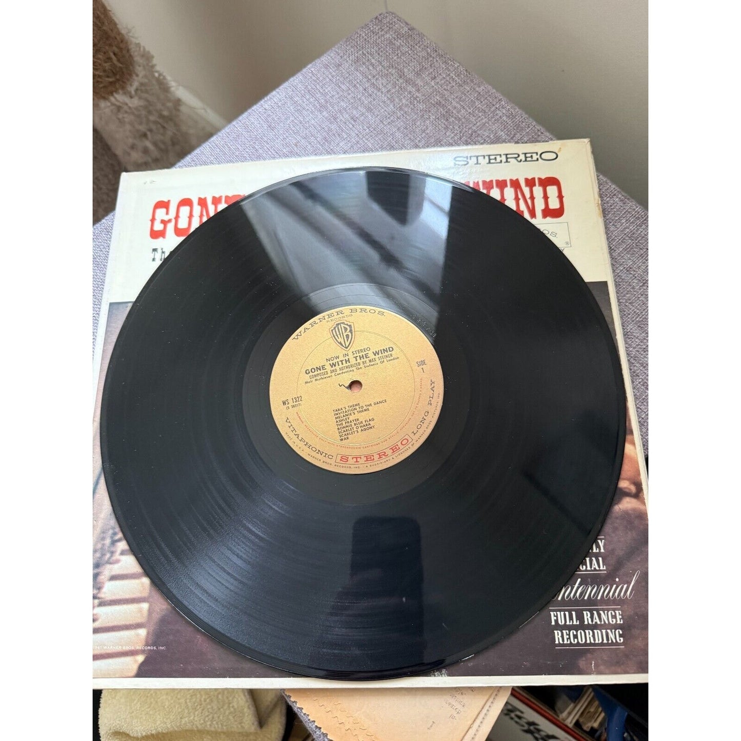 Gone With The Wind - The Authentic Original Score Recording - LP Vinyl Record