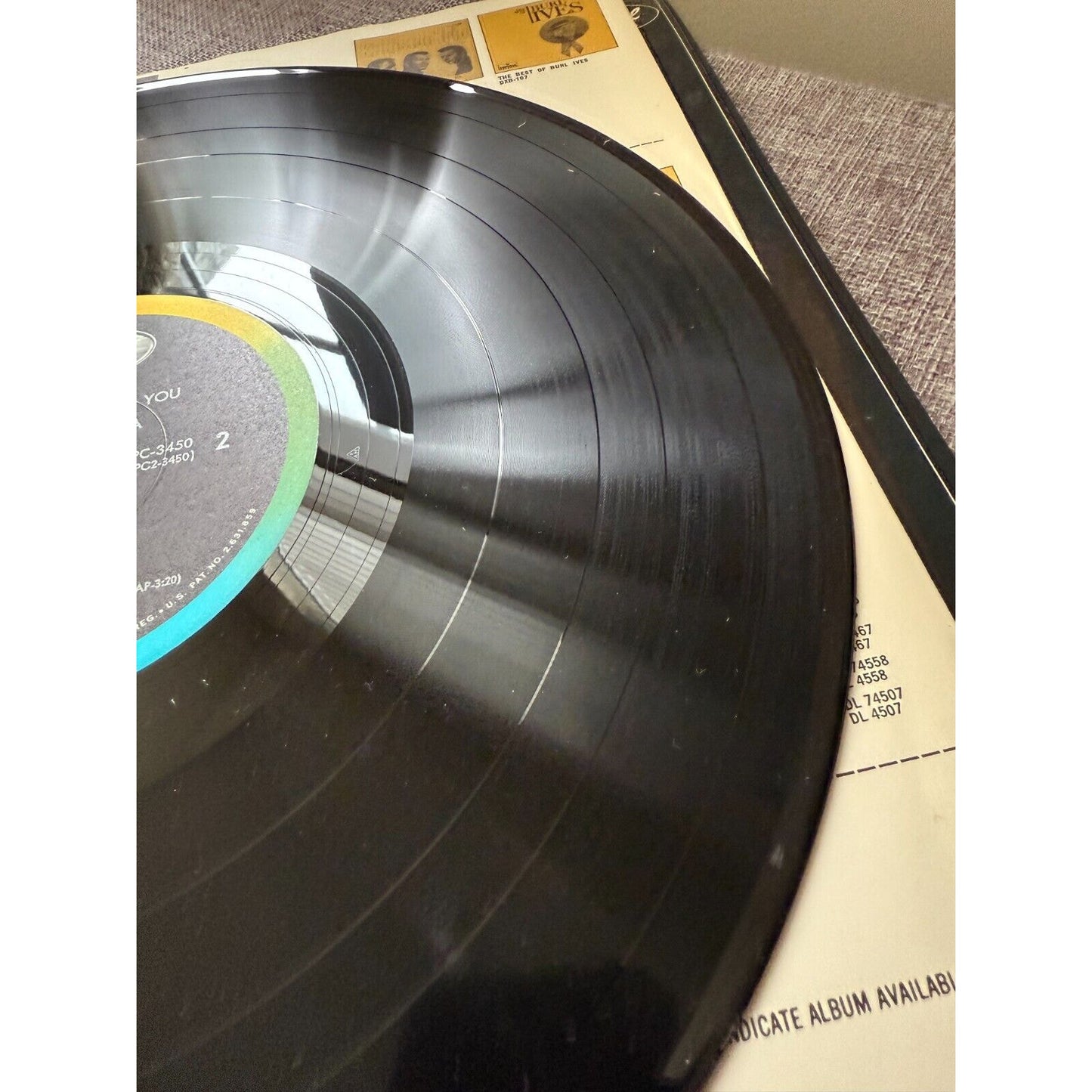 Frank Sinatra - The Nearness Of You - Vinyl LP (Capitol PC-3450) (1967)