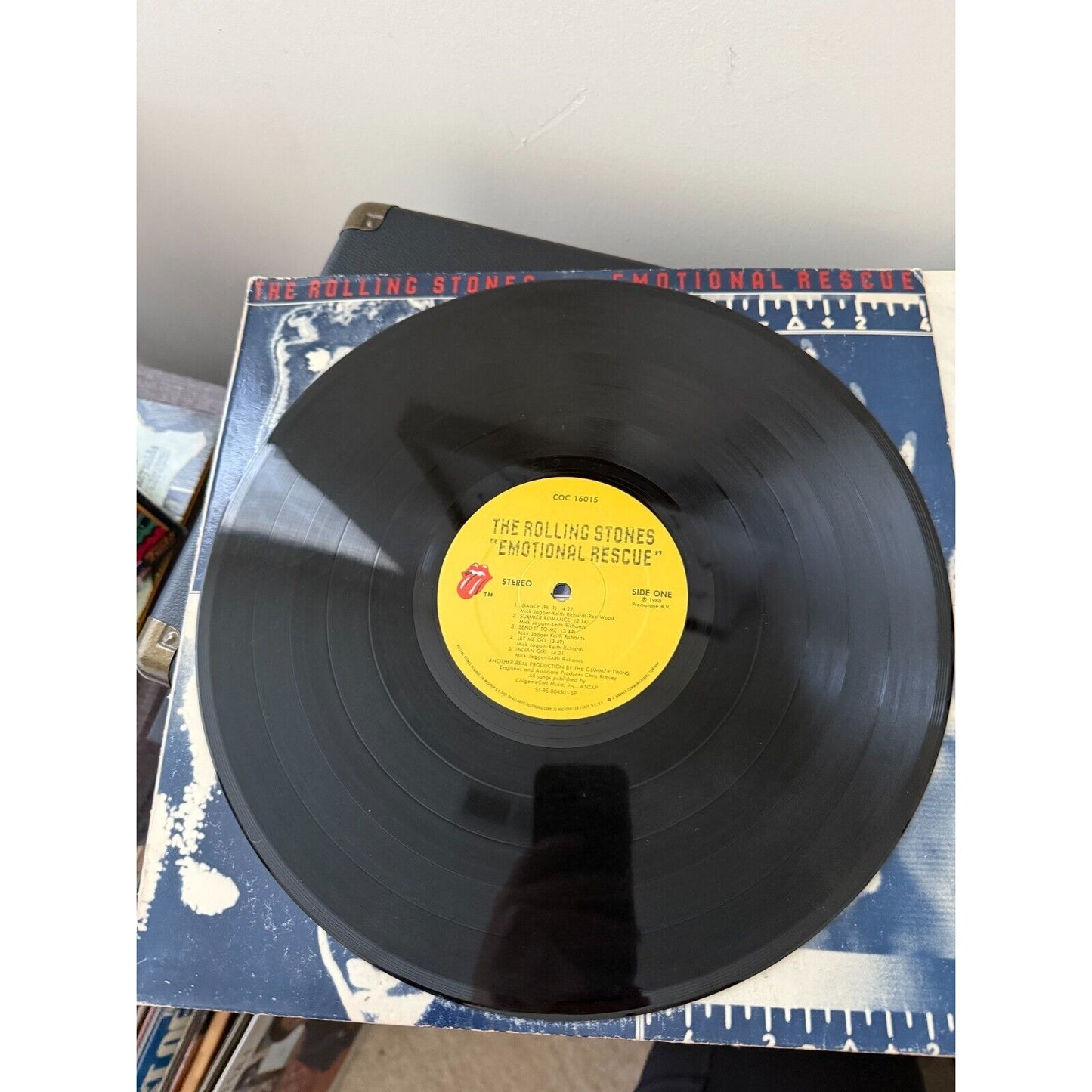 The Rolling Stones Emotional Rescue 1980 VinylLP Warner Records COC-16015