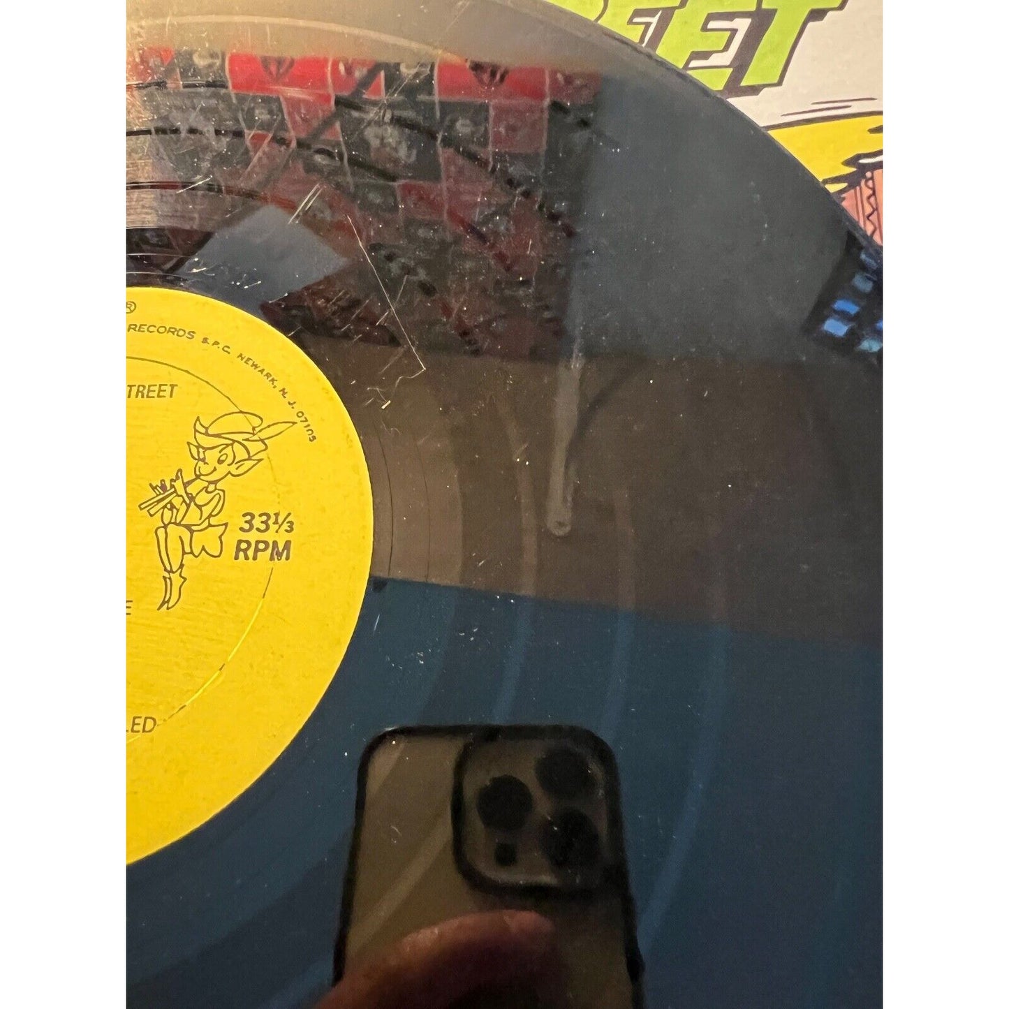 Peter Pan Chorus Sesame Street Rubber Duckie Vinyl Record