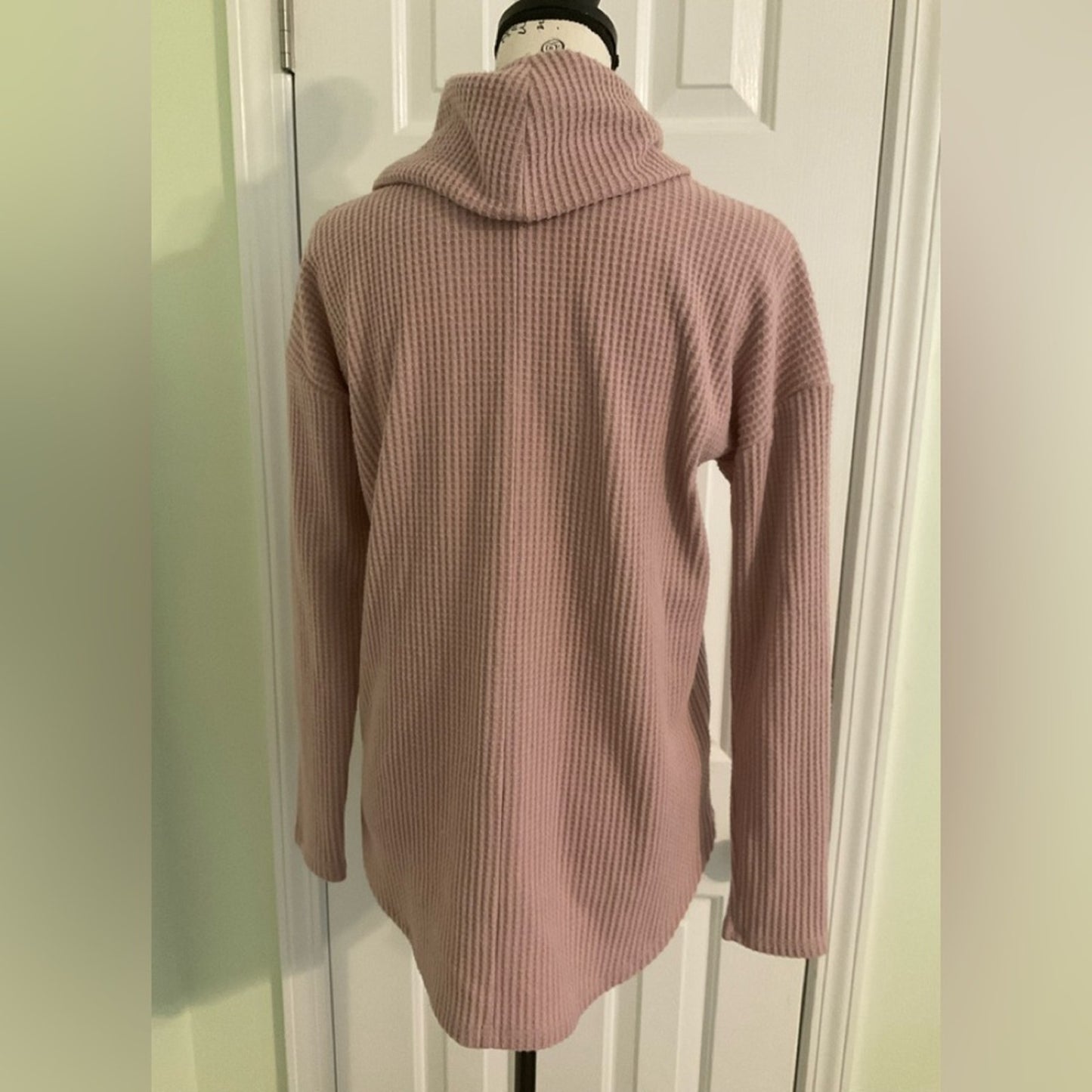 Loft Cowl neck pullover with long sleeves