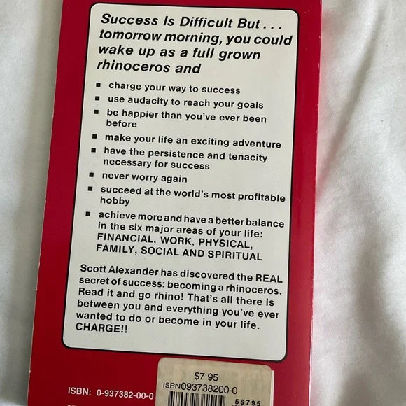 Book - Rhinoceros Success