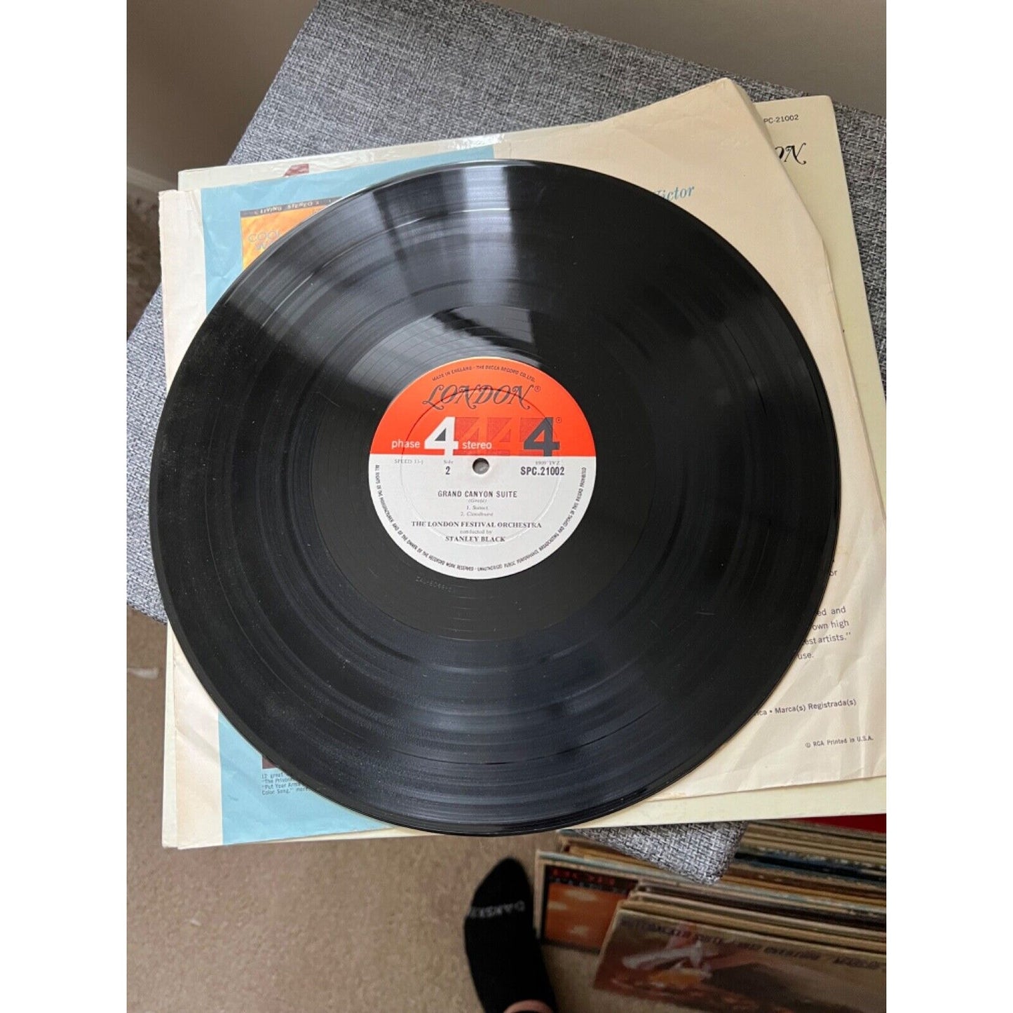 Ferde Grofe' The London Festival Orchestra: Grand Canyon Suite LP vinyl record