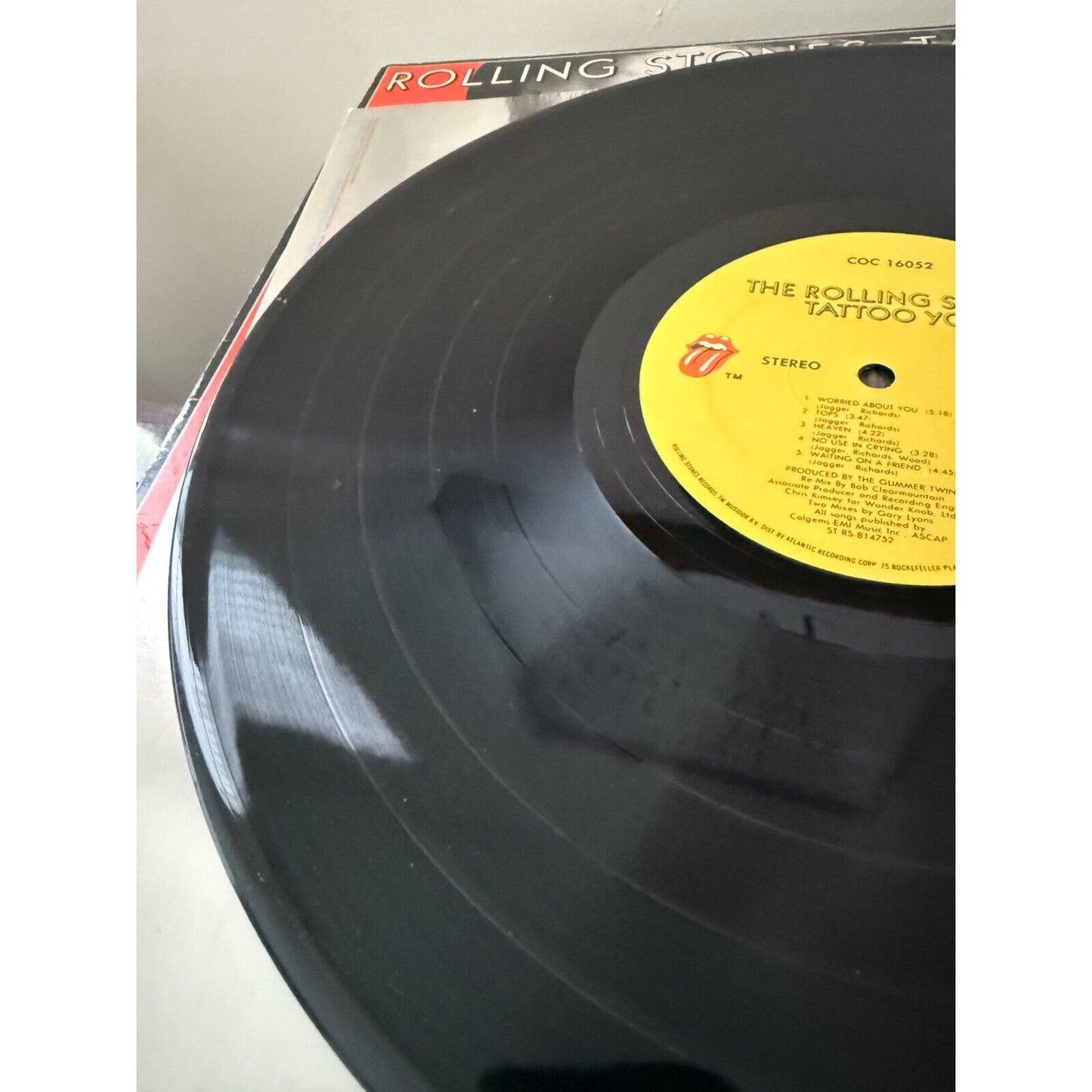 Rolling Stones – Tattoo You 1981 Rolling Stones Records – COC 16052 Vinyl LP