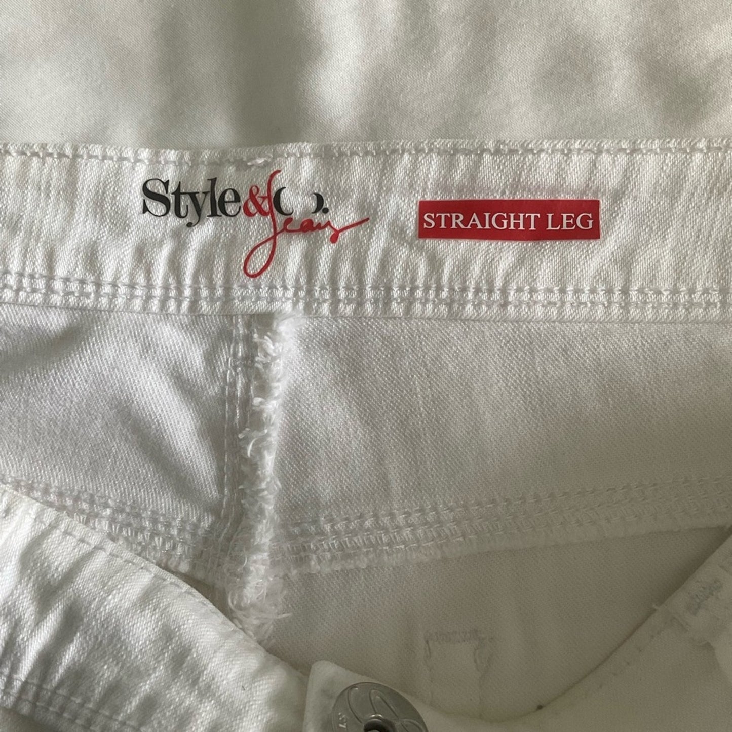 Style & Co. Women's White Ankle & Cropped Jeans