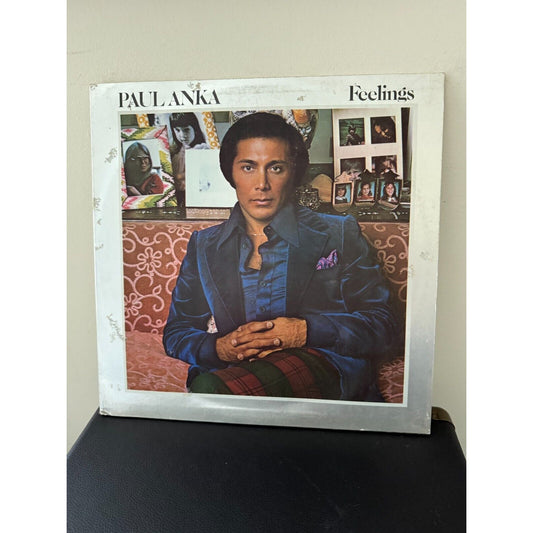 Paul Anka, Feelings Vinyl Records 1975, United Artists UA-LA367-G, Stereo