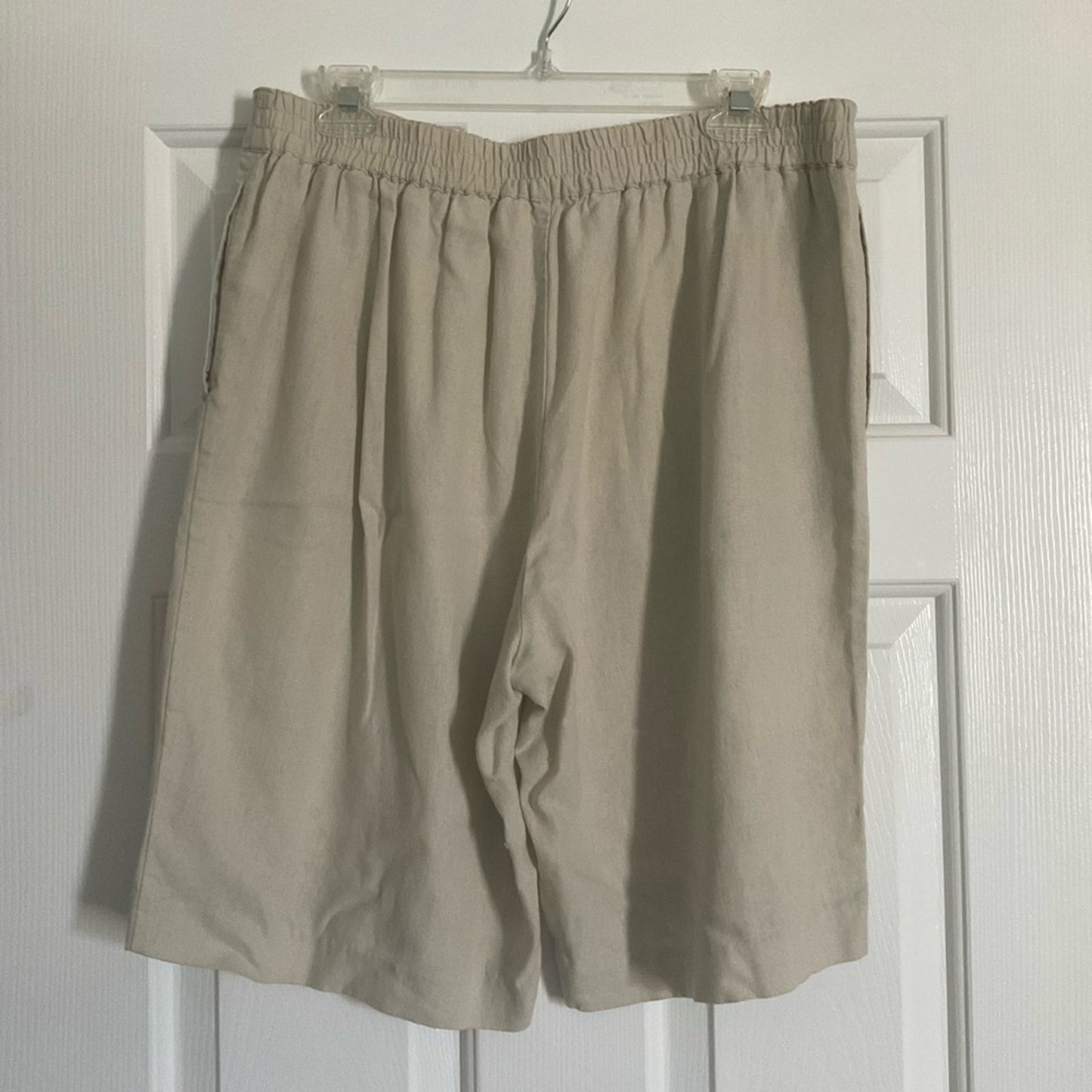 Coldwater Creek Women's Tan Bermuda Shorts