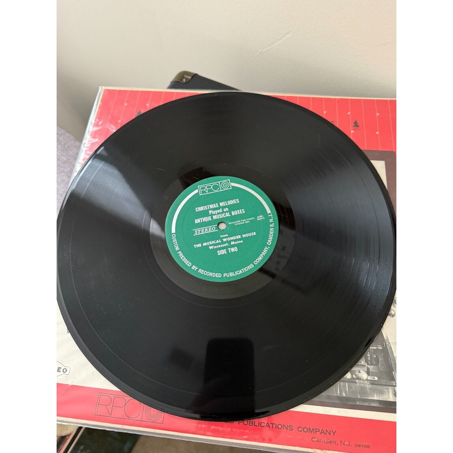 Christmas Melodies Played On Antique Musical Boxes Vinyl, LP