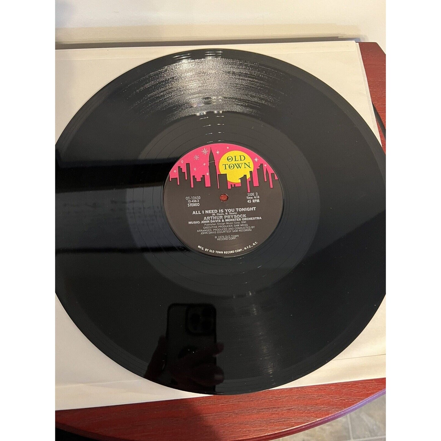 Soulful Disco 12" Vinyl Sam Records John Davis & The Monster Orchestra