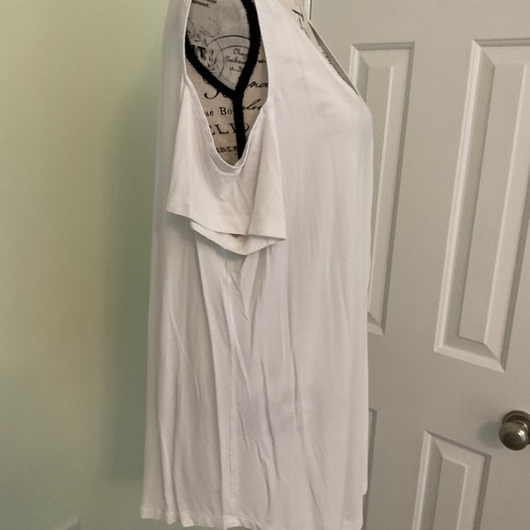 JM collection cold shoulder tunic