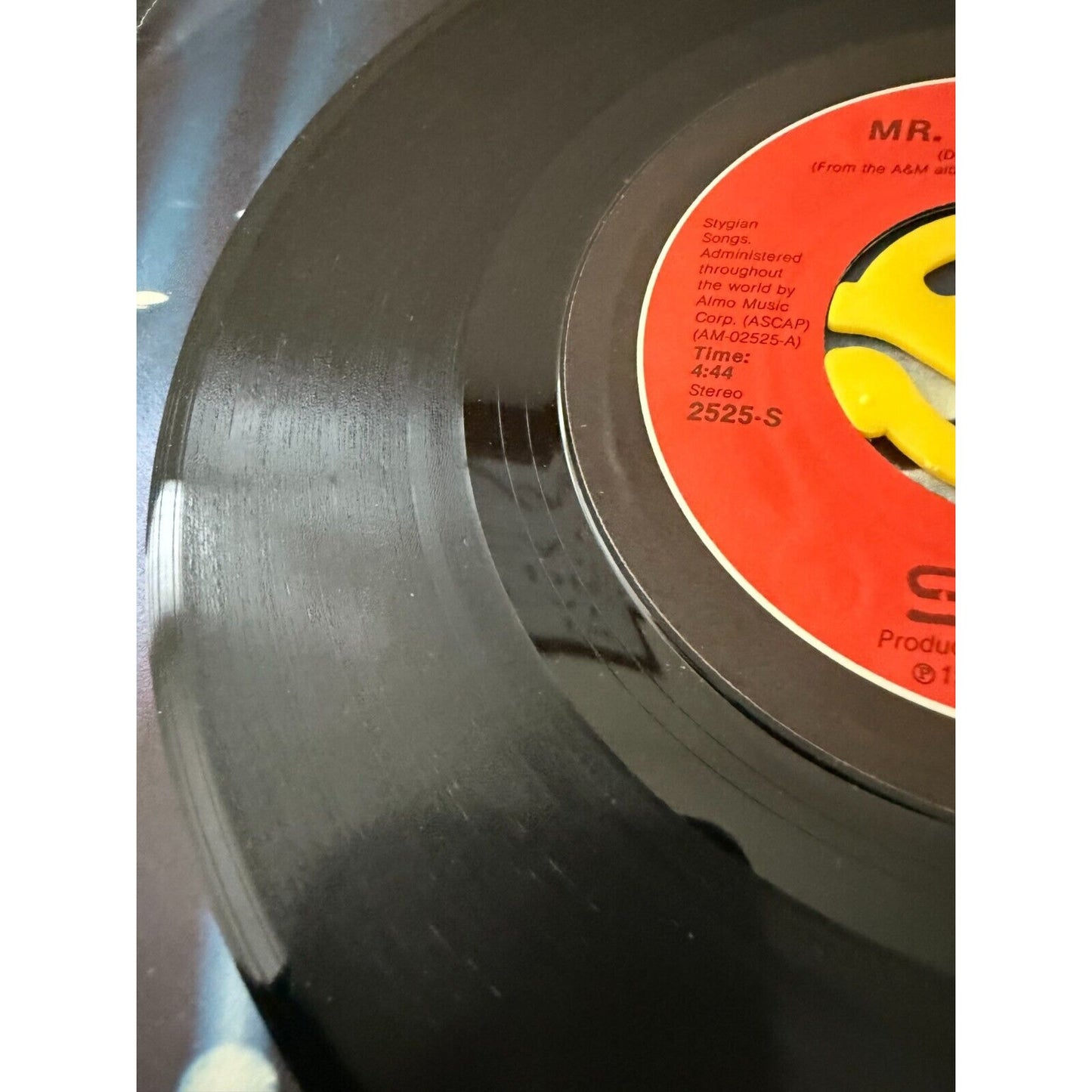 Styx "Mr. Roboto" "Snowblind" 45 1983 A&M Picture Sleeve