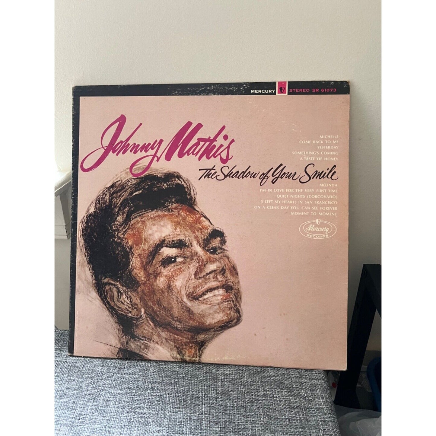 Johnny Mathis - The Shadow Of Your Smile - SR 61073 Vinyl Record LP