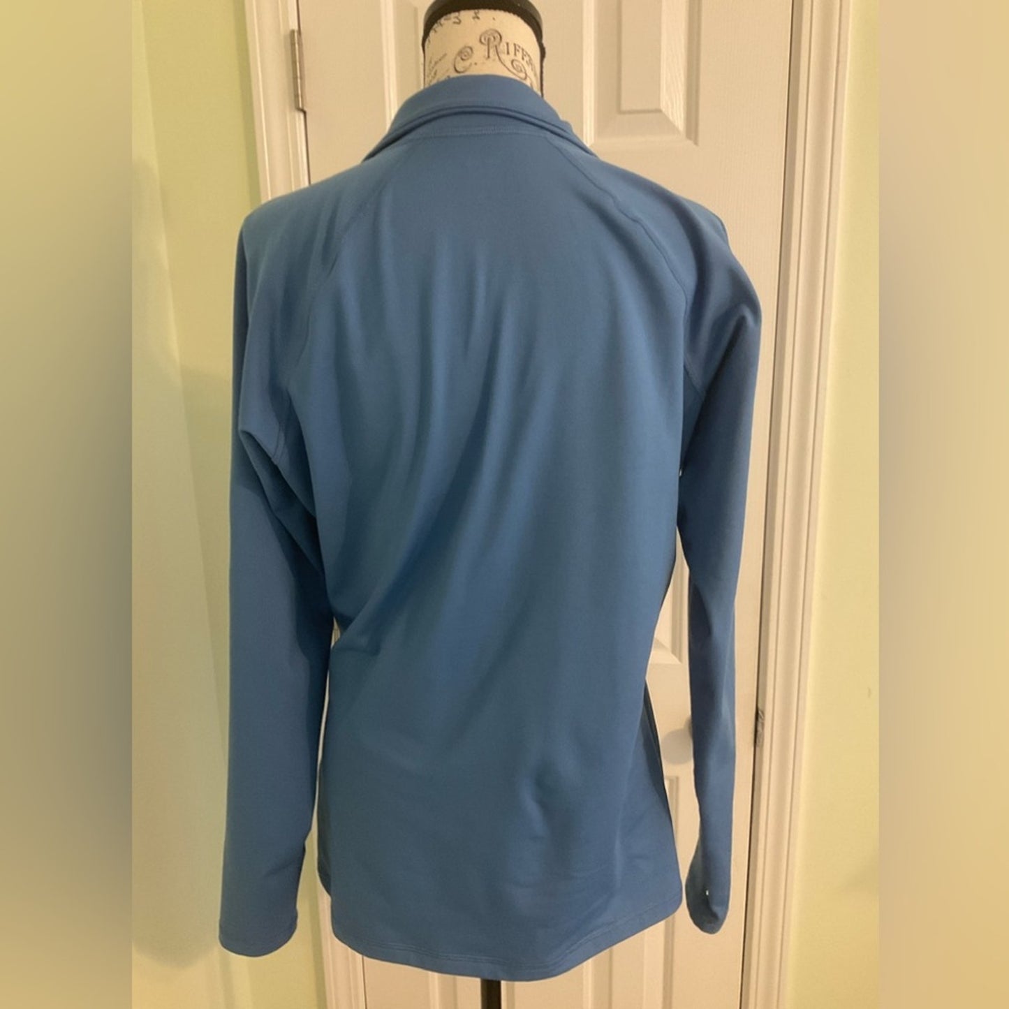 Nike Pro Blue Long Sleeve Top