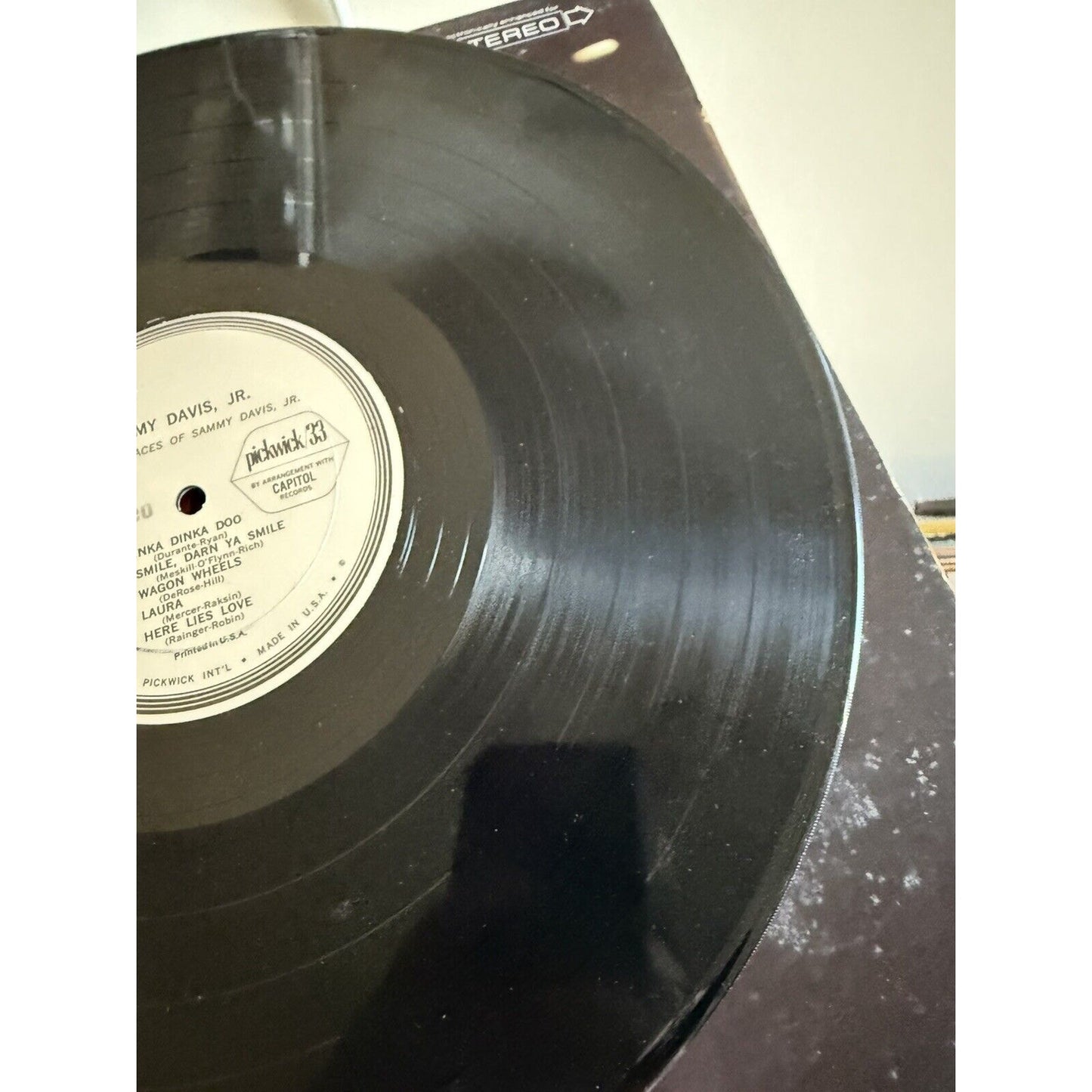 Sammy Davis Jr. The Many Faces Of vinyl LP Pickwick/33 Records SPC-3002 1965