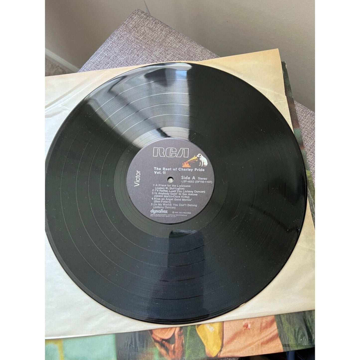 The Best Of Charley Pride Vol. II Vinyl LP 1972 RCA Victor – LSP-4682