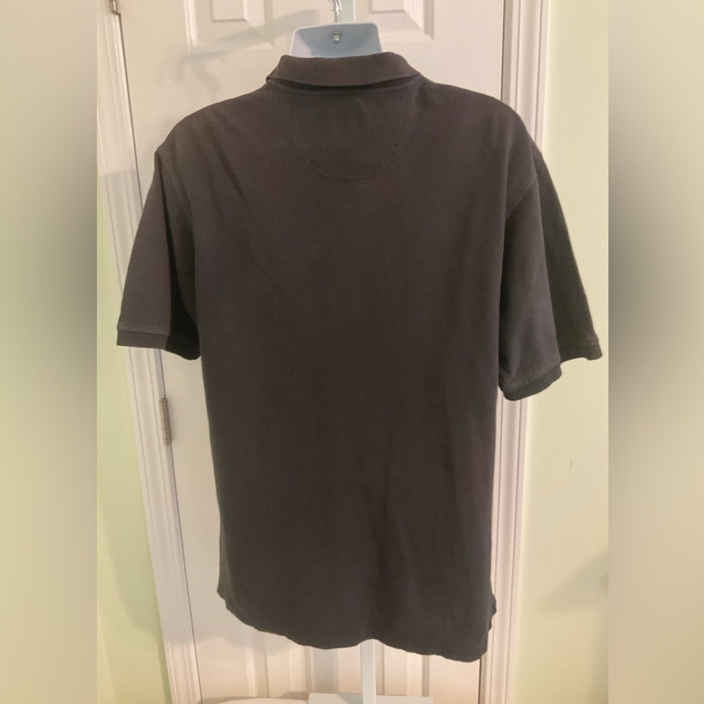 Izod Black Polo Shirt Classic Design Casual Wear