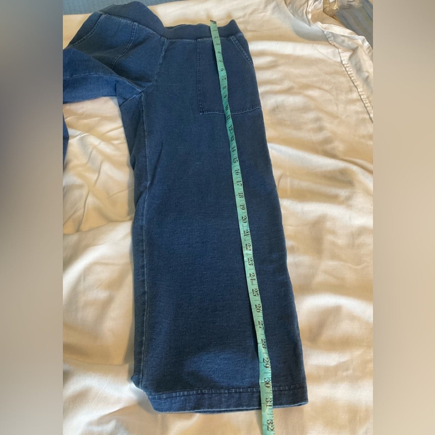 PureJill Indigo pull on jeans