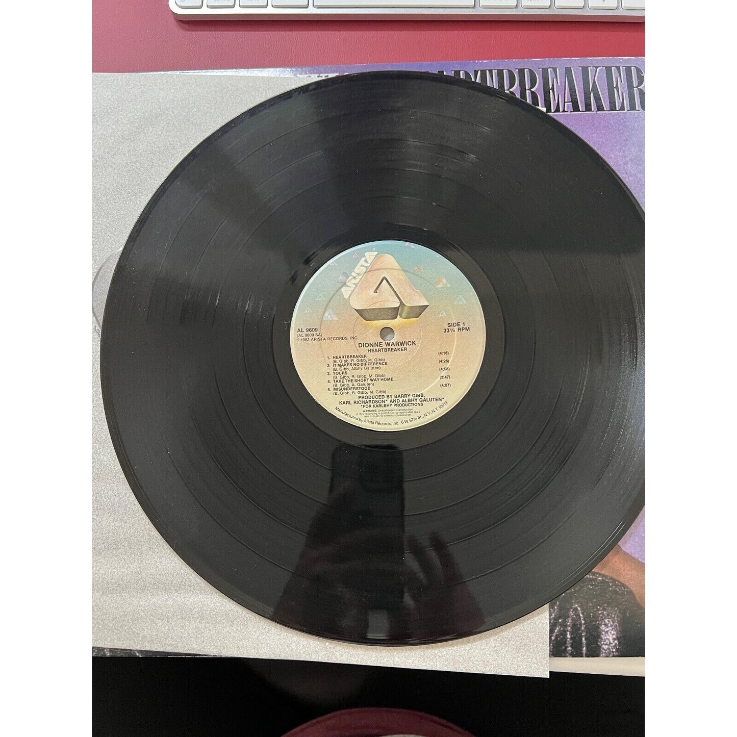 Dionne Warwick - Heartbreaker - 1982 - 12" vinyl LP - record - Arista 204979