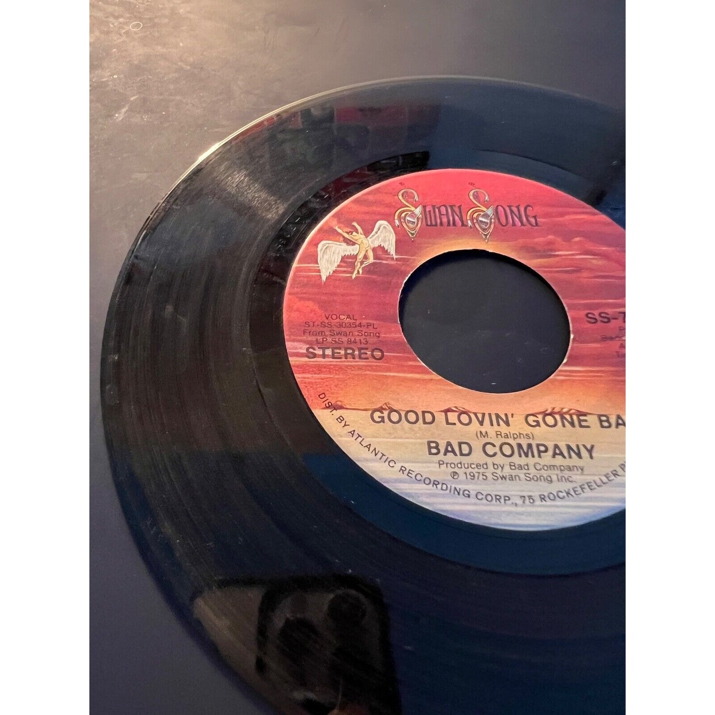 Bad Company, Good Lovin' Gone Bad / Whiskey Bottle, 7" 45rpm, Vinyl