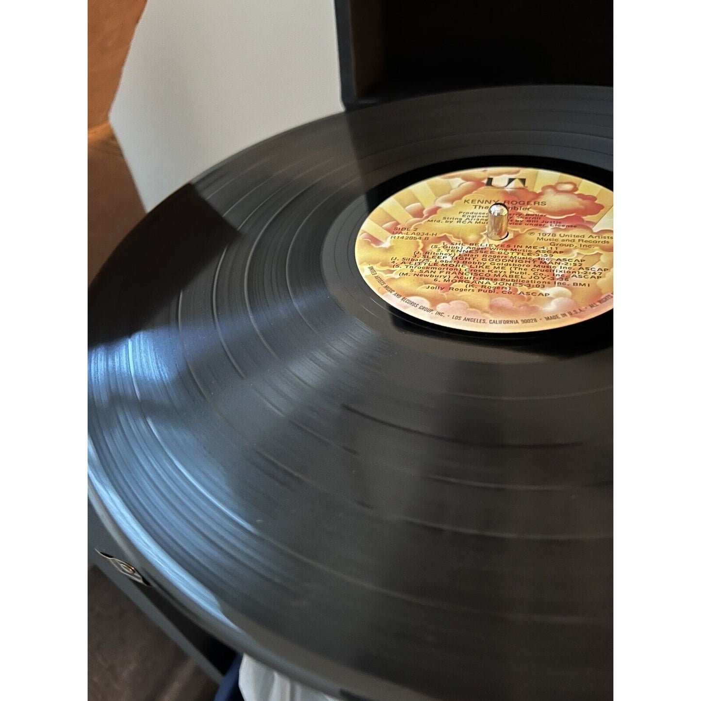 Kenny Rogers – The Gambler Original Vinyl Record LP Album UA-LA934-H 1978