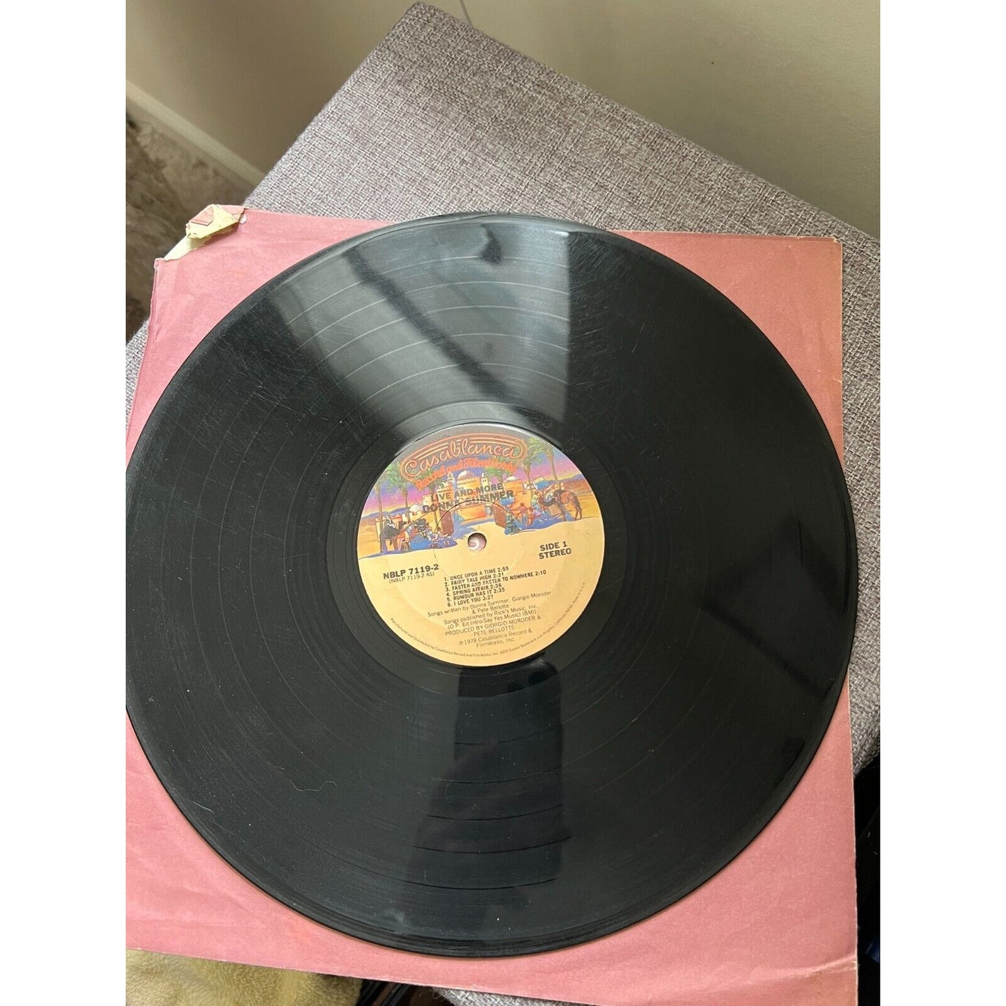 Donna Summer Live And More 1978 Casablanca NBLP 7119 Vinyl Records 2 LP’s