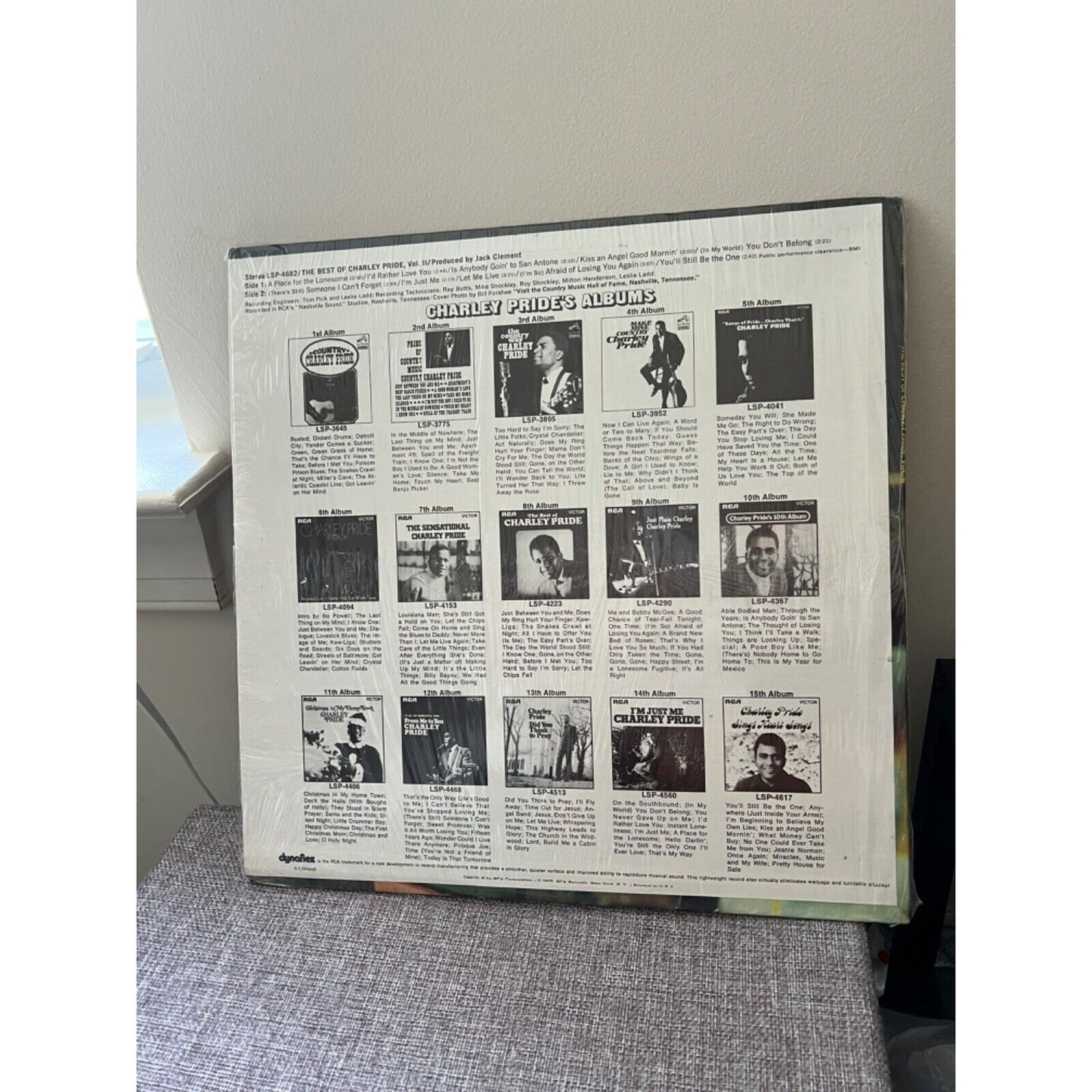 The Best Of Charley Pride Vol. II Vinyl LP 1972 RCA Victor – LSP-4682