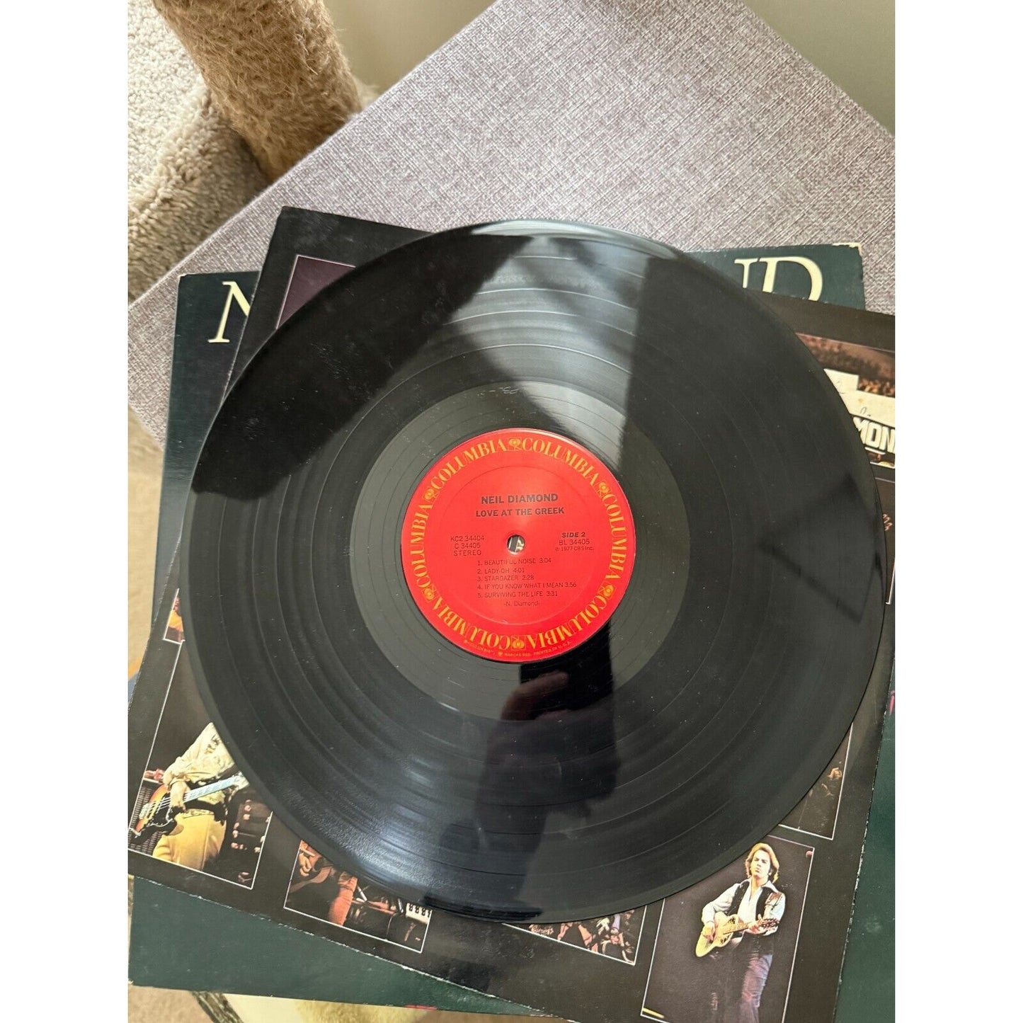 Neil Diamond - Love at the Greek Live, Vinyl, Columbia, KC2 34404