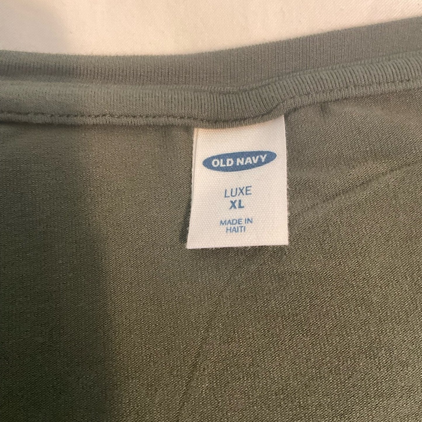 Old Navy Green short sleeve v-neck t-shirt
