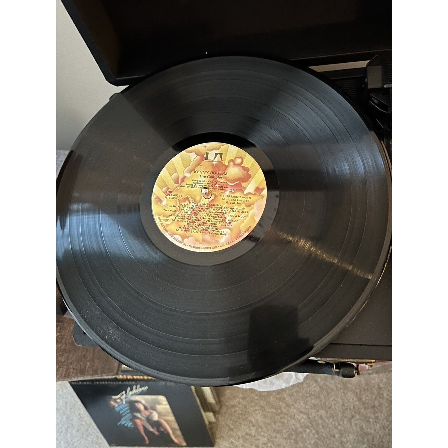 Kenny Rogers – The Gambler Original Vinyl Record LP Album UA-LA934-H 1978