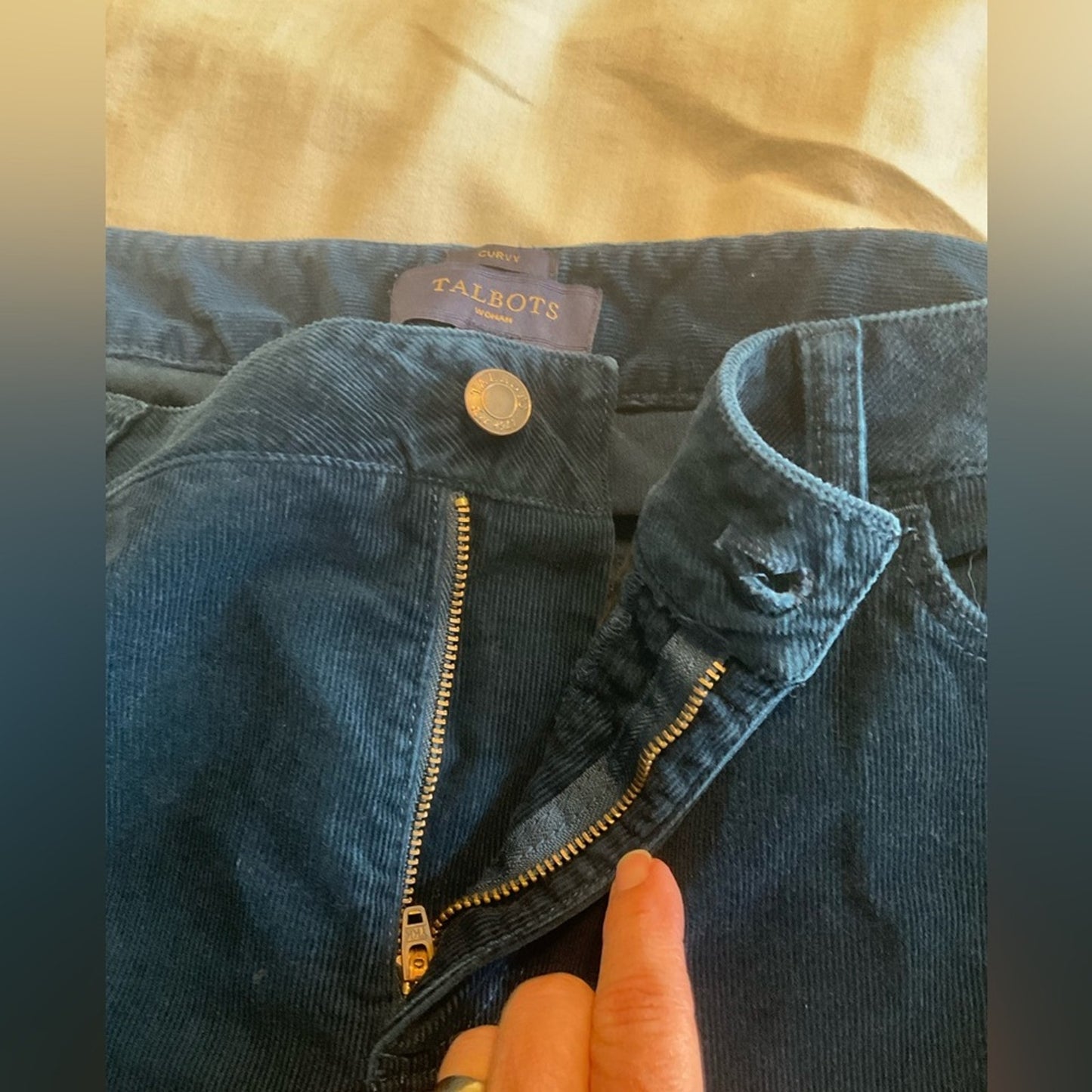 Talbots Woman Curvy Corduroy pants
