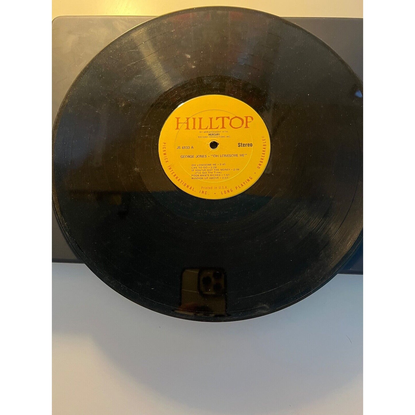 George Jones & Gene Pitney - It's Country time Again - Musicor Vinyl VG