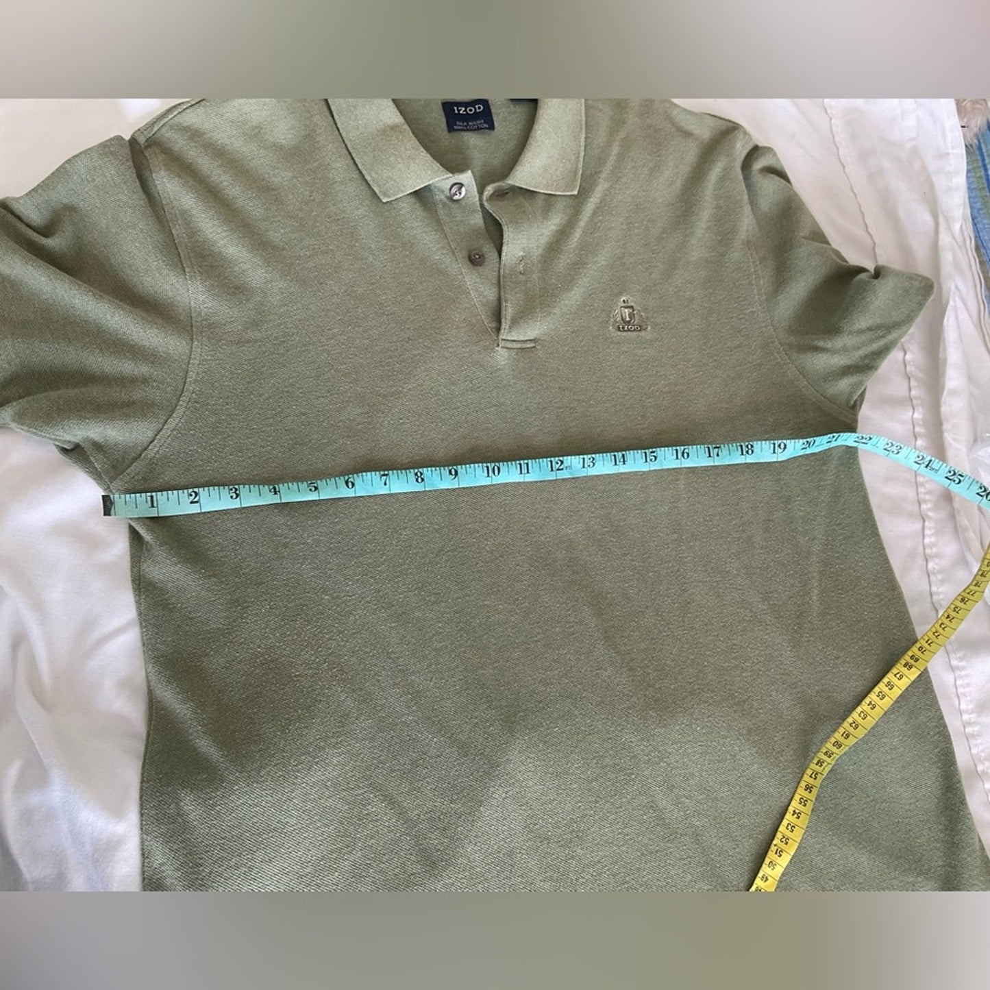 Izod Olive Green Polo Shirt