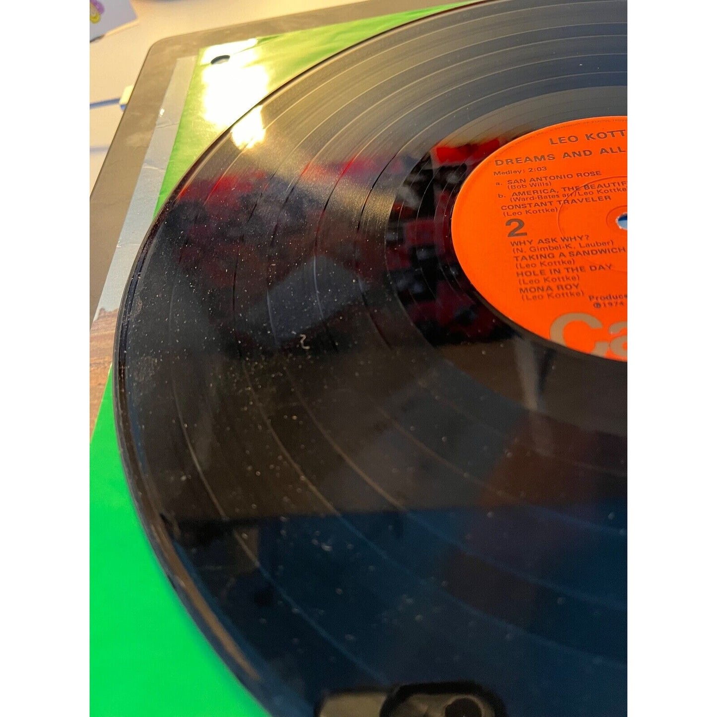 Leo Kottke – Dreams And All That Stuff Vinyl, LP 1974 Capitol – ST-11335