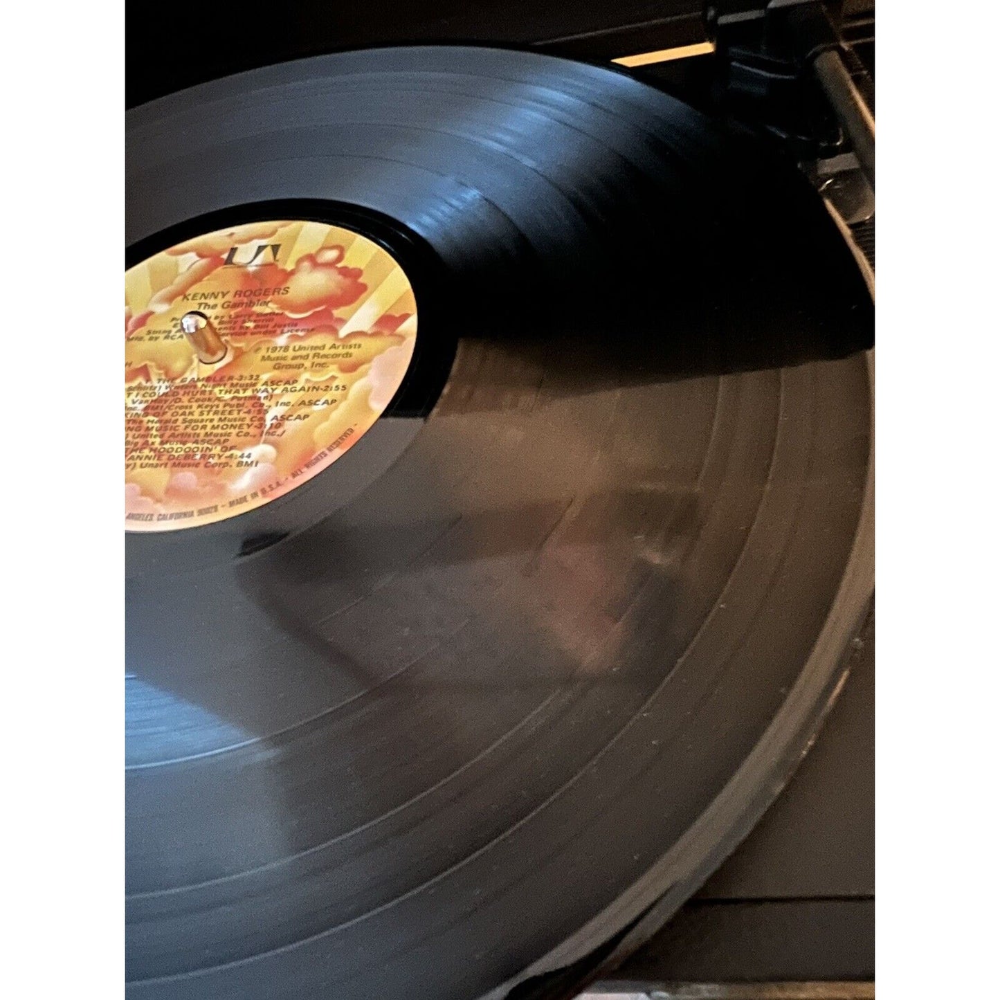 Kenny Rogers – The Gambler Original Vinyl Record LP Album UA-LA934-H 1978