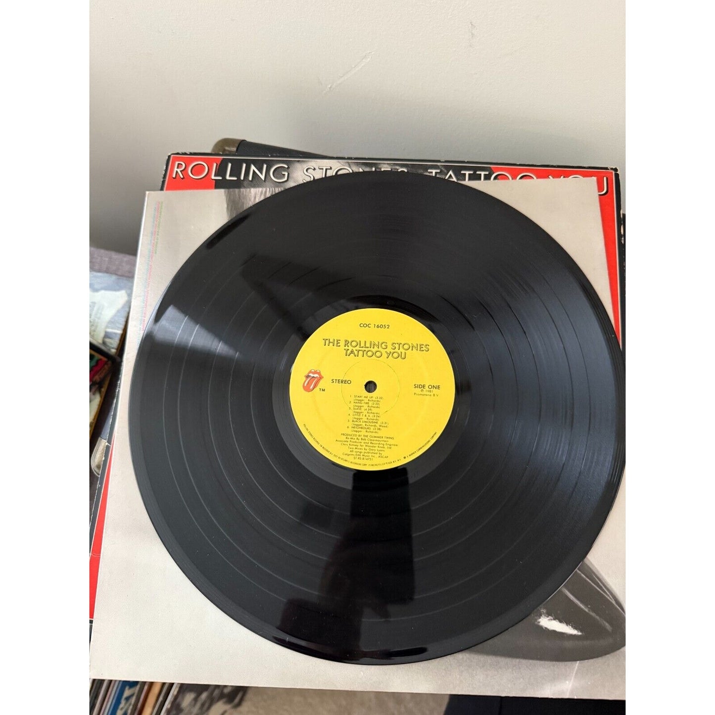Rolling Stones – Tattoo You 1981 Rolling Stones Records – COC 16052 Vinyl LP