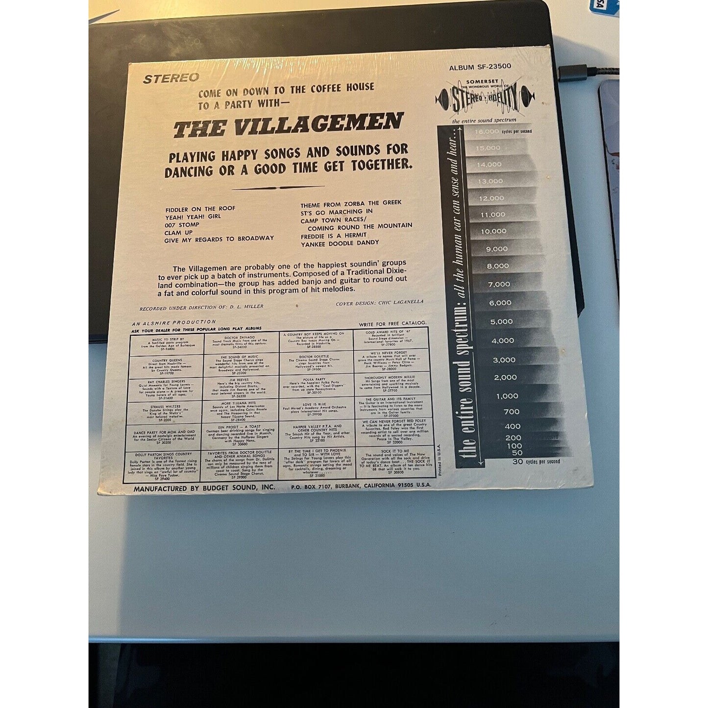 The Villagemen - We’re Gonna Stop At A Party With The Villagemen - Sealed Vinyl