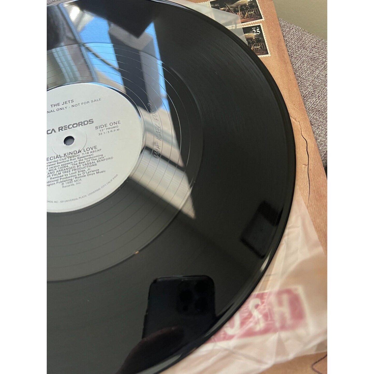 The Jets- Special Kinda Love 1990 L33-1156 Vinyl 12'' Vintage