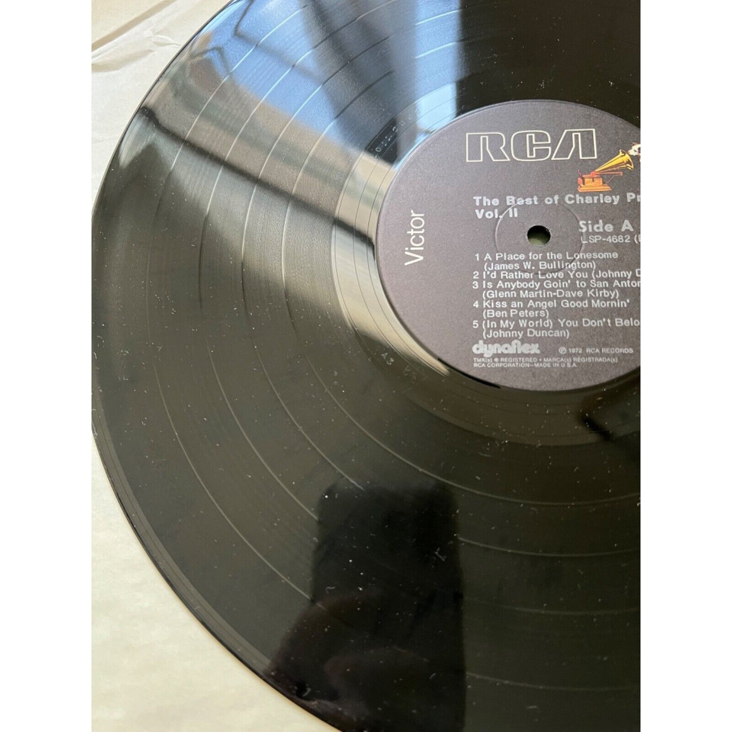 The Best Of Charley Pride Vol. II Vinyl LP 1972 RCA Victor – LSP-4682