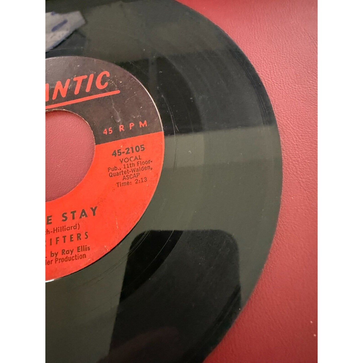 THE DRIFTERS Please Stay/No Sweet Lovin 45 7" SOUL Record Vinyl
